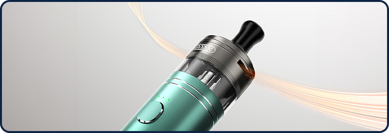 Une cigarette &eacute;lectronique en format tube avec top airflow