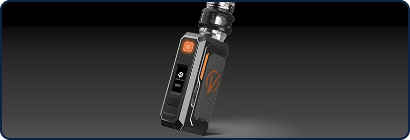 L'écran de la box Armour Octa de Vaporesso