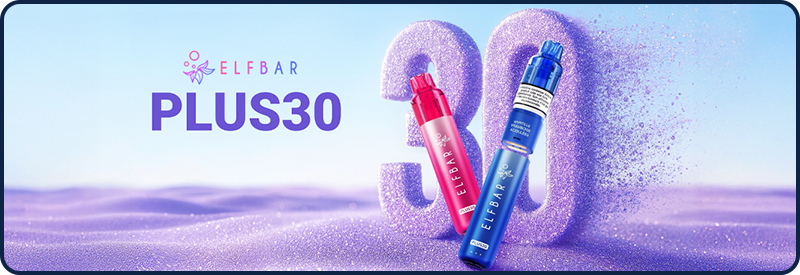 Image de pr&eacute;sentation du kit Plus30 d'ELFBAR
