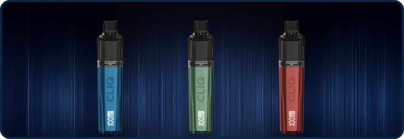 Kit Cliq AVM disponible sur E-LIQUIDE-FR en diff&eacute;rents coloris et diff&eacute;rentes saveurs ! 