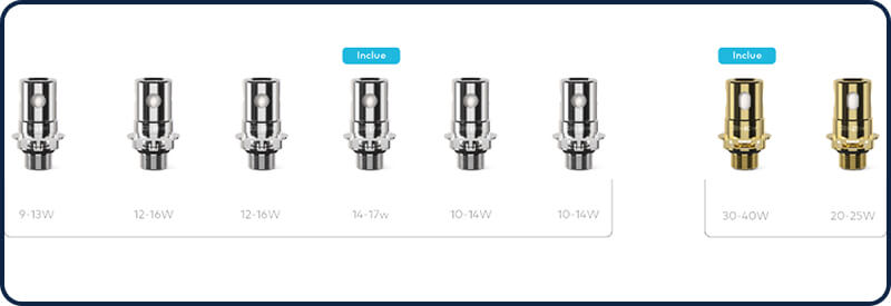 L'EZ Tube est compatible avec toutes les r&eacute;sistances Zenith