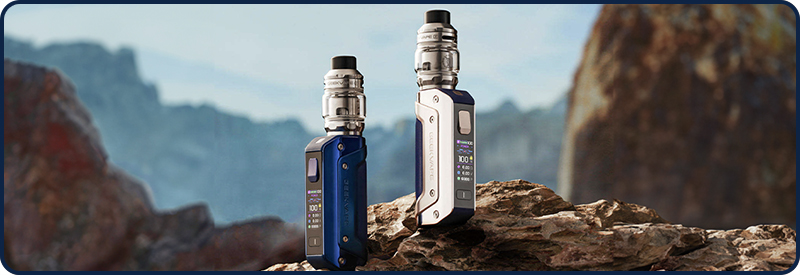 Un design fidèle aux précédents modèles de la marque Geekvape.