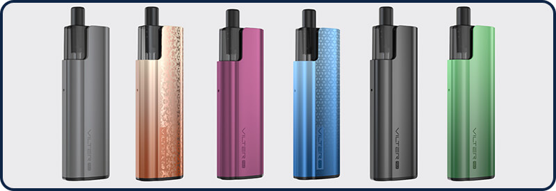 Vilter Max Aspire - les 6 coloris disponibles Vilter Max Aspire - les 6 coloris disponibles