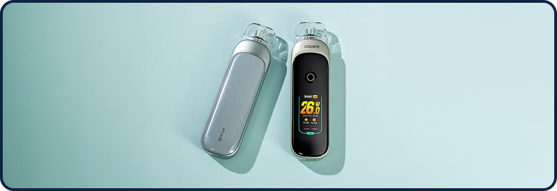Kit Pixo par Aspire avec design &eacute;l&eacute;gant et &eacute;cran tactile. 