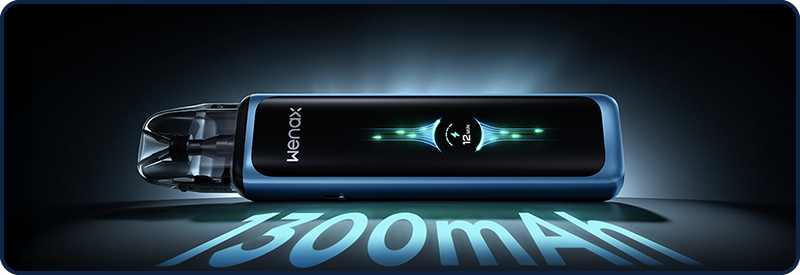 Une batterie de 1300 mAh jusqu'à deux jours d'utilisation ! 