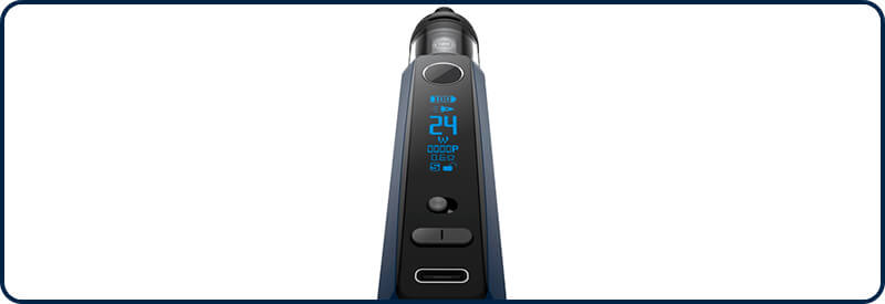 L'&eacute;cran du GTX One Pro Vaporesso