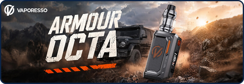 Armour Octa Vaporesso : Présentation de la cigarette électronique