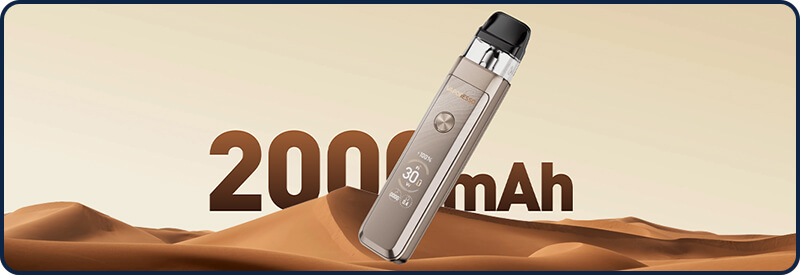 Le Xros Pro 2 intègre une énorme batterie de 2000mAh Le Xros Pro 2 intègre une énorme batterie de 2000mAh