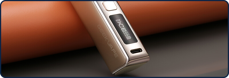 L'&eacute;cran de la GeekVape Soul